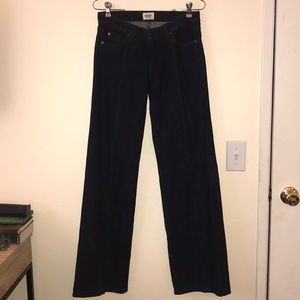 Hudson Dark Wash Bell Bottom Jeans - 26